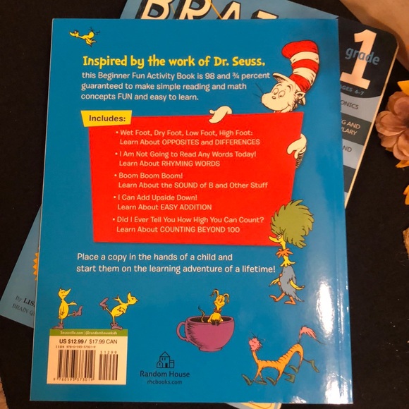 Kids Dr. Seuss & Brain Quest First Grade Workbooks - Picture 3 of 6